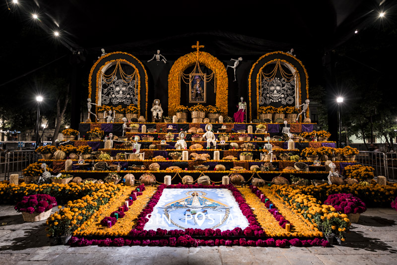 Día de Muertos en Oaxaca Sin Postal